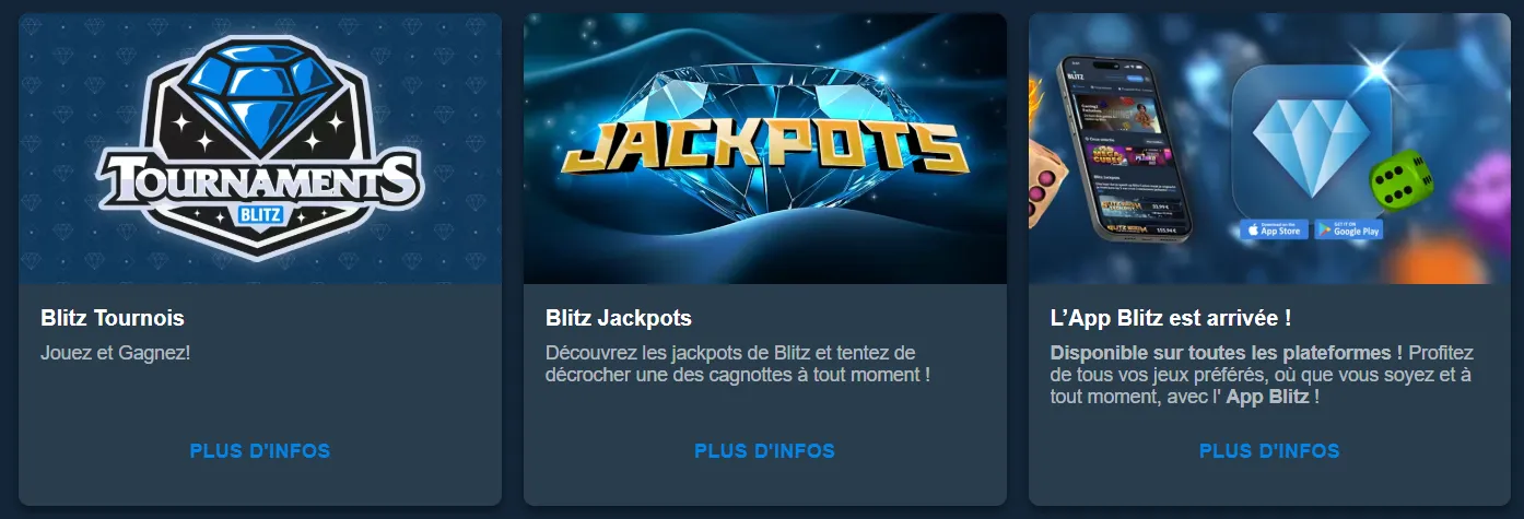 Ongoing Promotions - Blitz Casino