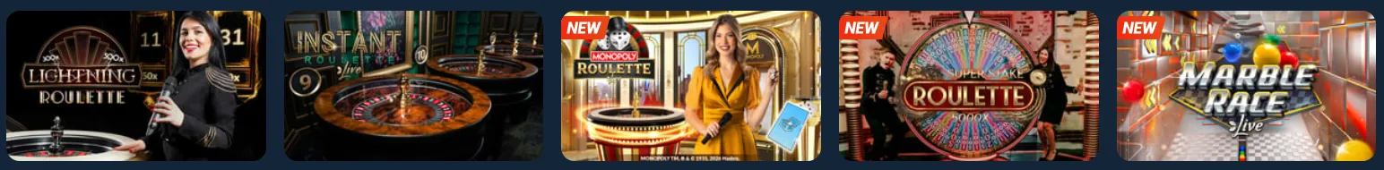 Casino en direct Blitz Casino